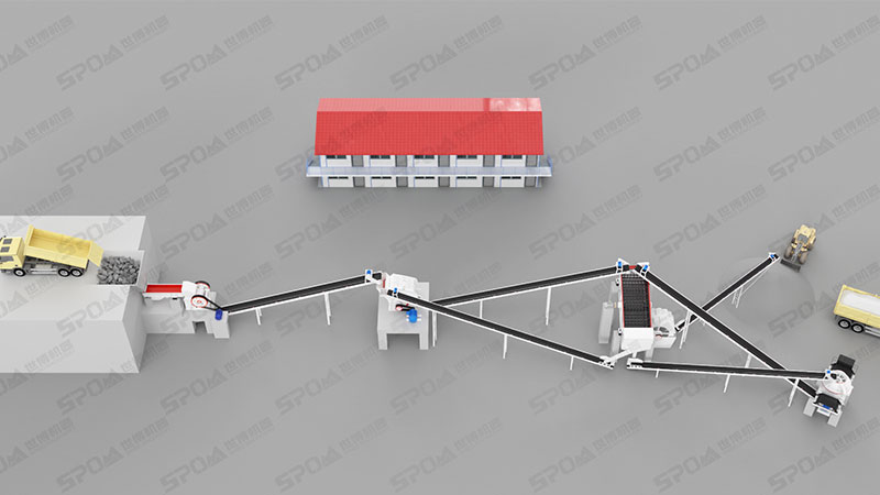 日產(chǎn)一千五百噸石子加工生產(chǎn)線